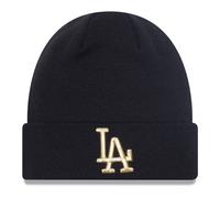 New Era Los Angeles Dodgers Metallic Beanie Black