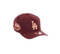 New Era Los Angeles Dodgers MLB 50th Anniversary Stadium Sidepatch Maroon 9Forty A-Frame Snapback Cap