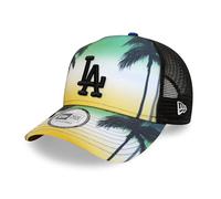 New Era Los Angeles Dodgers MLB Cap Trucker Cap verstellbar Basecap Kappe Snapback Summer City grün - One-Size