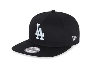 New Era Los Angeles Dodgers MLB Kappe 9Fifty verstellbar LA Logo Baseball Schwarz - M - L