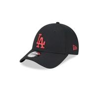 New Era Los Angeles Dodgers MLB League Essential Black 9Forty Adjustable Cap - One-Size