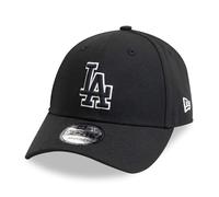 New Era Pop Outline 9forty Los Angeles Dodgers Cap Black