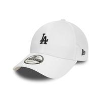 New Era Los Angeles Dodgers MLB Trucker Cap Baseball Velcro Closure Curved Visor Team Label LA Logo White