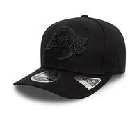 New Era Los Angeles Lakers NBA Tonal Black 9Fifty Adjustable Stretch Snapback Cap