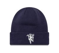 New Era Man UTD Seasonal Navy Cuff Knit Beanie Hat