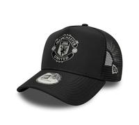 New Era Manchester United Black Reflective Trucker Hat