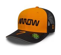 New Era McLaren Arrows IndyCar, Official 2025 9SEVENTY, Christian Lundgaard Drivers Trucker Baseball Cap, Orange, Black