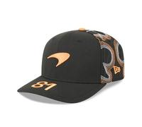 New Era McLaren F1 Team, Official 2025 Merchandise, Austin Texas USA GP Special Edition, Oscar Piastri Drivers Baseball Cap Black