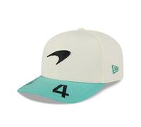 New Era McLaren F1 Team, Official 2025 Merchandise, Brazil GP Special Edition, Lando Norris Driver Baseball Cap with Floral Design