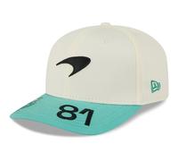 New Era McLaren F1 Team, Official 2025 Merchandise, Brazil GP Special Edition, Oscar Piastri Driver Baseball Cap with Floral Design