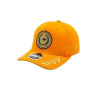 New Era McLaren F1 Team, Official 2025 Merchandise, Constructors World Champion Winners, Strech Snap Baseball Cap, Orange, Gold (UK, Alpha, M, L)
