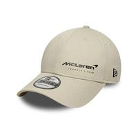 New Era McLaren F1 Team, Official 2025 Merchandise, Essentails Logo Baseball Cap, Cream