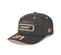New Era McLaren F1 Team, Official 2025 Merchandise, Las Vegas USA GP Special Edition, Oscar Piastri Drivers Baseball Cap Black