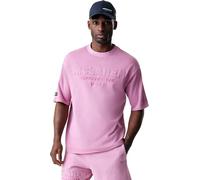 New Era McLaren F1 Team, Official 2025 Merchandise, Washed Oversized T-Shirt, Pink (UK, Alpha, L, Regular, Regular, Pink)