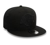 New Era Mens 9FIFTY LA Lakers Snapback Hat Adjustable Baseball Cap - Black