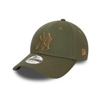 New Era Men's 9Forty Baseball Cap Hat Metallic Outline New York Yankees Green Med