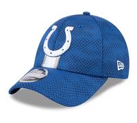 New Era Mens 9FORTY Indianapolis Colts NFL Cap Curved Peaked Snapback - Blue