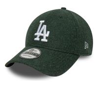 New Era 9Forty Melton Wool Dodgers CapEra Women/Men - MLB Cap Baseball Curved Brim Snapback, with Peak All-Season Spring Summer Autumn Winter - One Size Dark Green