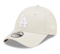 New Era Mens 9FORTY Los Angeles Dodgers Peaked Baseball Cap - Light Beige - OSFM