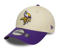 New Era Mens 9FORTY Minnesota Vikings Baseball Cap - Light Cream - One Size