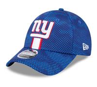 New Era Mens 9FORTY New York Giants NFL Cap Curved Peaked Snapback - Blue