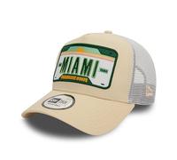 New Era for man. 60565418 Trucker Cap beige (OSFA), Casual, Cotton