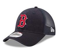 New Era Mens 9Forty Trucker Washed Boston Red Sox Mlb Otc Cap Navy OSFA