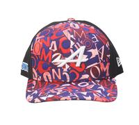 New Era Mens Accessories Alpine Racing Monaco Special 9FIFTY Cap in Blue - Size Medium/Large