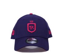 New Era Mens Accessories Core 9FORTY 1K Cap in Purple Cotton - Size Medium/Large