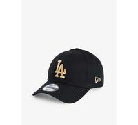 New Era Mens Black 9forty La Dodgers Cotton Baseball Cap