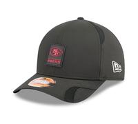 New Era Men's Black San Francisco 49ers 2025 Sideline M-Crown 9FORTY Adjustable Hat