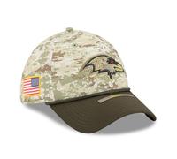 New Era Men's Camo Baltimore Ravens 2025 Salute to Service 39THIRTY Flex Hat