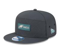 New Era Men's Charcoal Philadelphia Eagles 2025 Sideline Cold Weather Split Panel 9FIFTY Snapback Hat