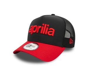 New Era Mens Crackle Print EF Trucker Cap ~ Aprilia red