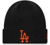 New Era Mens Cuff Knit Los Angeles Dodgers Beanie - Black