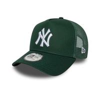 New Era Mens Frame Adjustable Trucker Cap Dark Green One Size