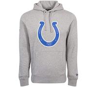 New Era Men's Indianapolis Colts Team Logo Men s Hoodie, Grey, L UK