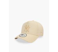 New Era Mens Light Beige York Yankees Snap-back Cotton Baseball Cap