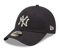 New Era 9Forty Strapback Cap - New York Yankees Marble Infill - Dark Navy - Adult Unisex
