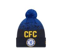New Era Marl Wordmark Knitted Beanie Chelsea F.C. Navy