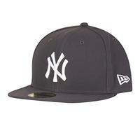 New Era Men's Mlb Basic Neyyan Cap - Grapite Dark Grey, Size 712
