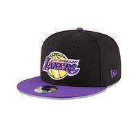 New Era Men's NBA 9FIFTY 2TONE Snapback Cap, Black, One Size