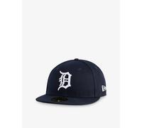 New Era Mens New Era 59Fifty Detroit Tigers Authentic On Field Home Woven Baseball Cap Black 7 7/8