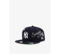 New Era Mens New Era 59Fifty Subway Series New York Yankees Woven Cap Navy 7 1/2