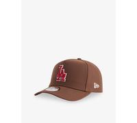 New Era Mens New Era 9Forty E-Frame Outline Los Angeles Dodgers Cotton Baseball Cap Brown