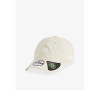 New Era Mens New Era 9Twenty New York Yankees Mini Logo Cotton Baseball Cap Light Beige