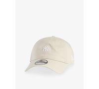 New Era Mens New Era 9Twenty New York Yankees mlb Mini Logo Cotton Baseball Cap Cream