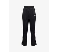 New Era Mens New Era Logo-Embroidered Contrast-Stripe Jersey Jogging Bottoms Black L