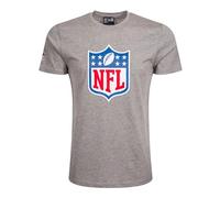 New Era Men's NFL Logo Short Sleeve T-Shirt, Grey, X-Small