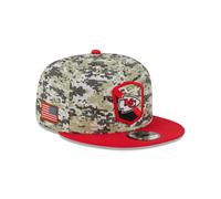 New Era Kansas City Chiefs Cap. NFL 2023 Salute To Service 950 Snapback RRP £40
